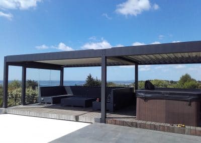 Pose de pergolas dans l'Hérault