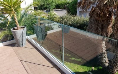 Gardes-corps en verre sur-mesure pour terrasses