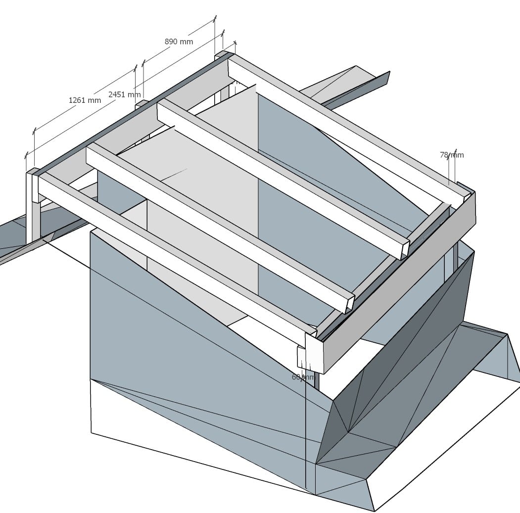 modélisation structure porteuse 3D